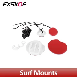 Surf Mounts Ski Snorkeling Surfing Fitting For GoPro Hero 13 12 11 10 9 8 7 Insta360 X2 X3 X4 DJI Osmo Action Camera Accessories