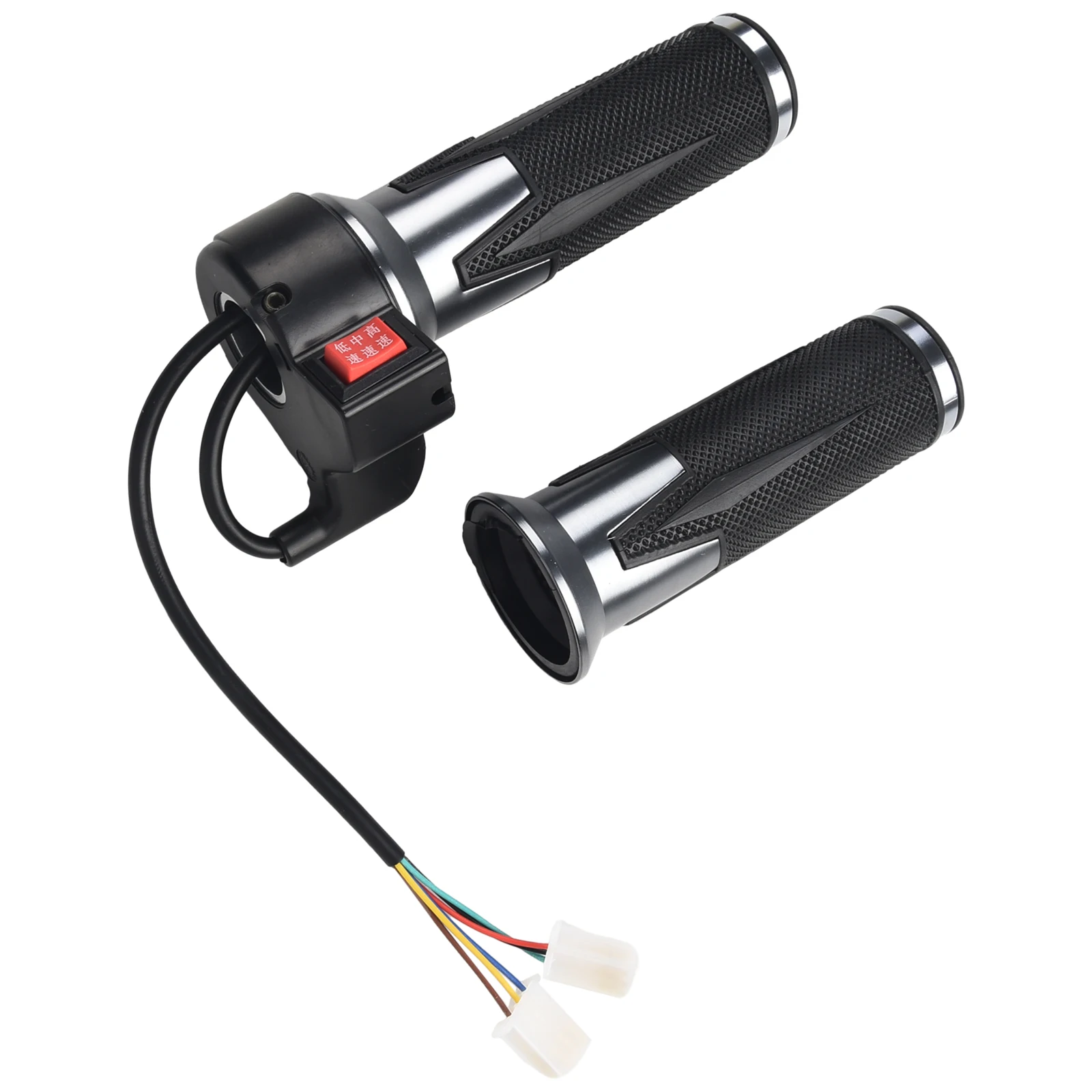 Aluminum Alloy Throttle Grip Handlebar Outdoor Assembly Cycling DIY Electric Bike For E-bike Parts Riding Spare