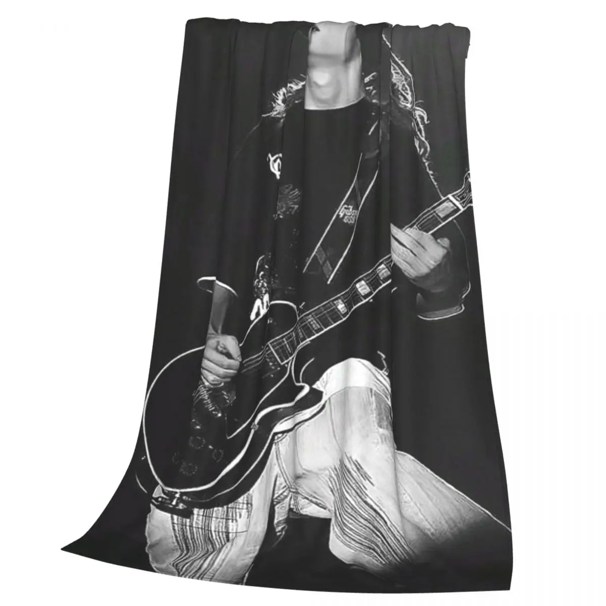 Tokio Hotel Tom Kaulitz Music Band Blankets Soft Warm Flannel Throw Blanket Bedding for Bed Living room Picnic Travel Home Couch