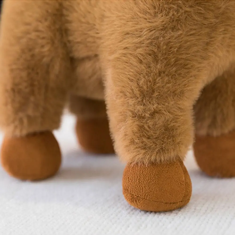 

Simulation Doll Simulation Standing Foal Doll with Mane Stuffed Tail Horse Toys Cute Fluffy Tail Cartoon Horse Stuffed Gift