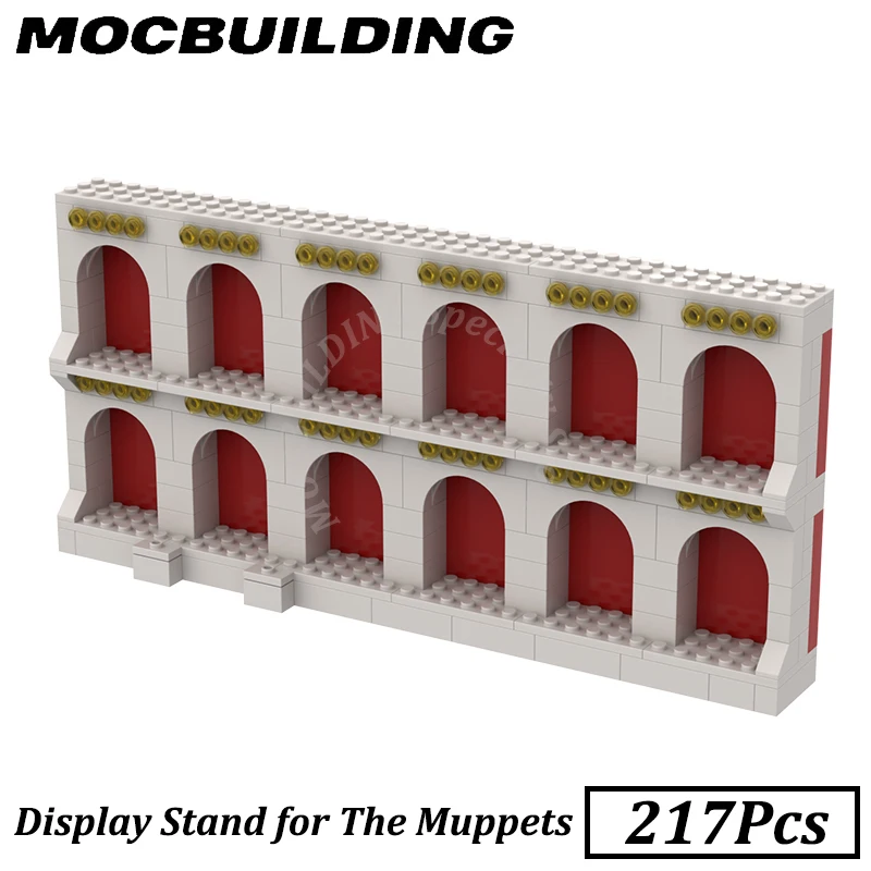 Display Stand Showcase for the Muppets MOC Building Blocks Brick Toys Construction Gift for Kids