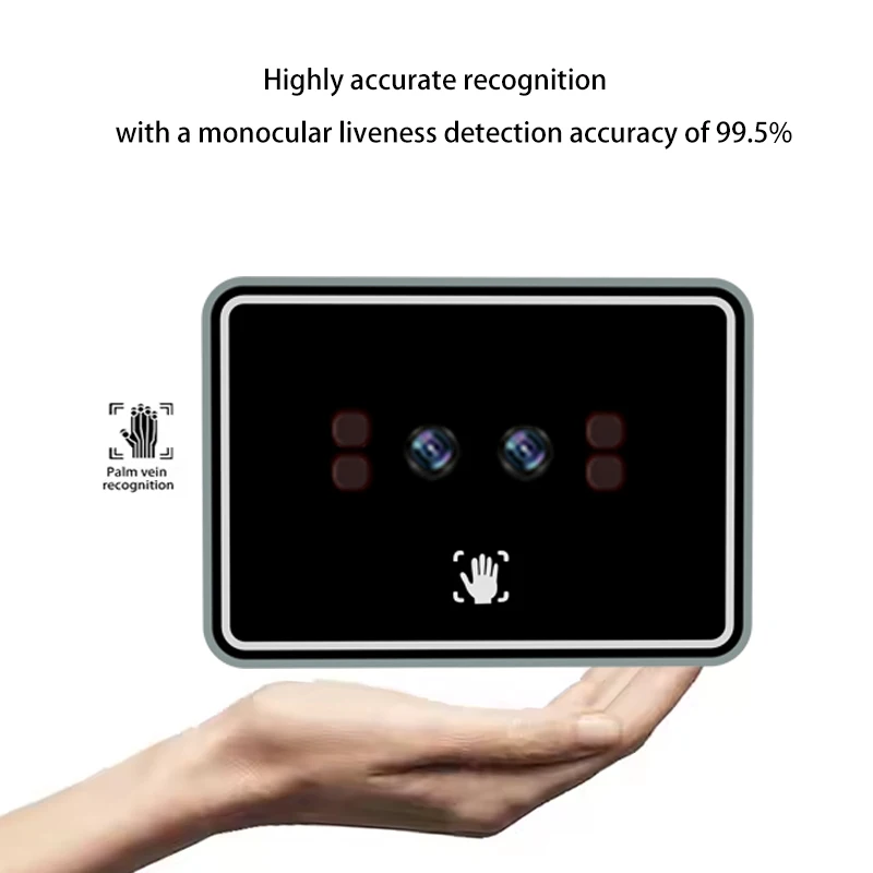 ODM/OEM Binocular Hand Palm Vein Recognition Camera Module Biometric Access Control Attendance Scanner 6