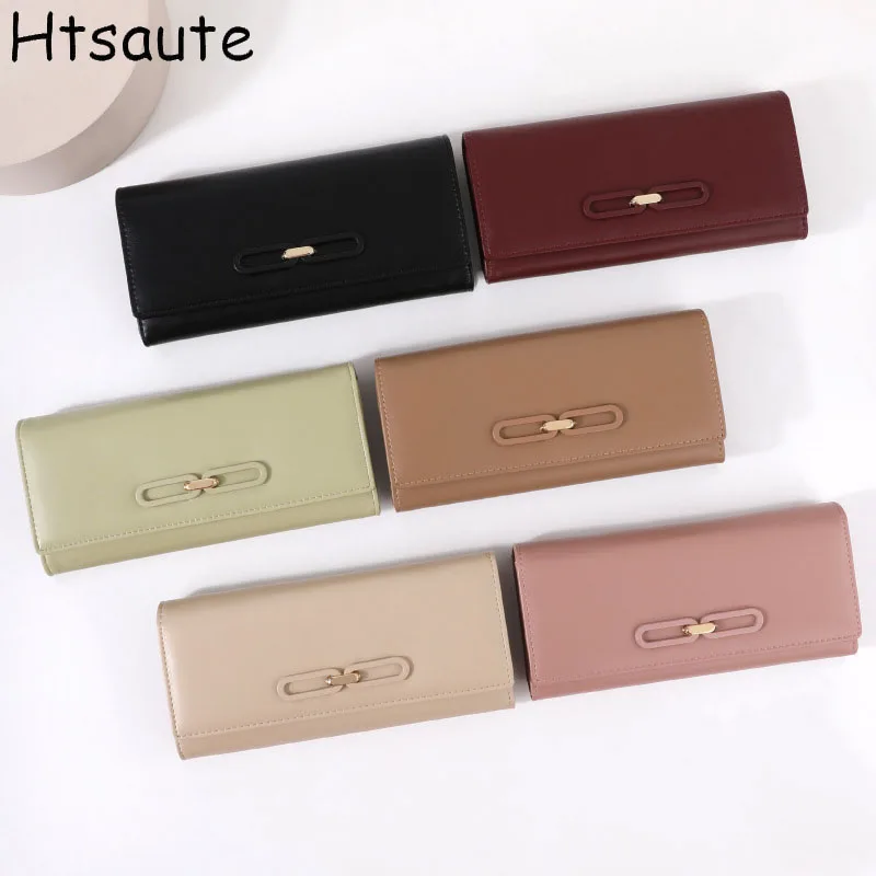 

Multi Function Women Wallets Card Holder Large Capacity Phone Holder Long Purse PU Leather Clutch Bag Green Color cartera