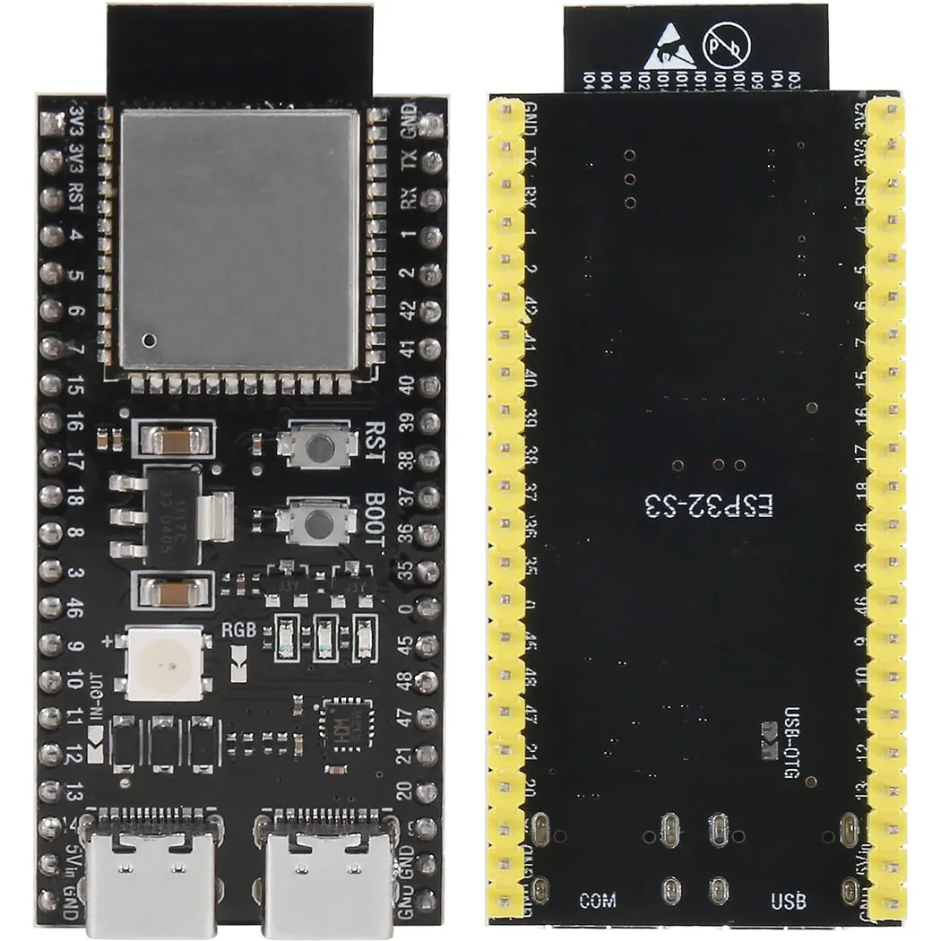 ESP32-S3-DevKitC-1 ESP32-S3 WiFi Bluetooth-compatible BLE 5.0 Mesh Development Board ESP32 Wireless Module N8R2