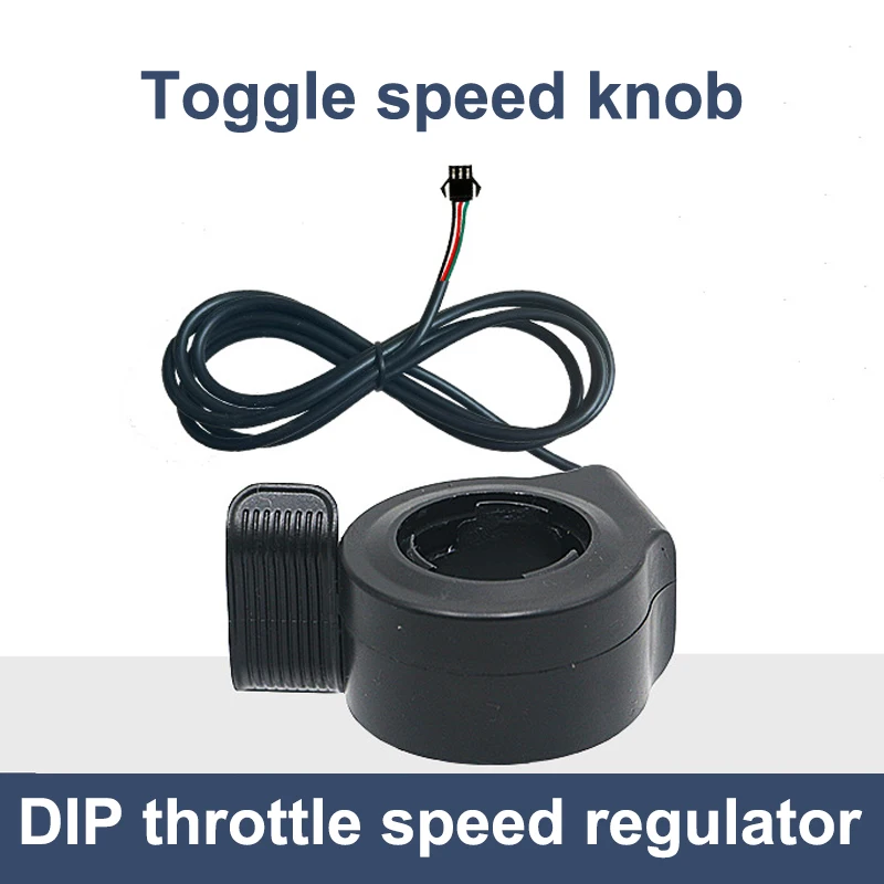 1 Piece Scooter Accessories Electric Bicycle Throttle Speed Regulator Non-Display Speed Control Thumb Throttle Accelerator