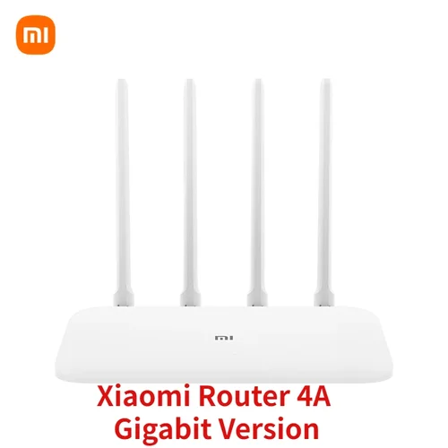 샤오미 Mi 라우터, 4A 기가비트 버전, AC1200, 2.4GHz, 5GHz WiFi, 1167Mbps 리피터, 128MB DDR3, 고이득 4 안테나 네트워크 익스텐더 