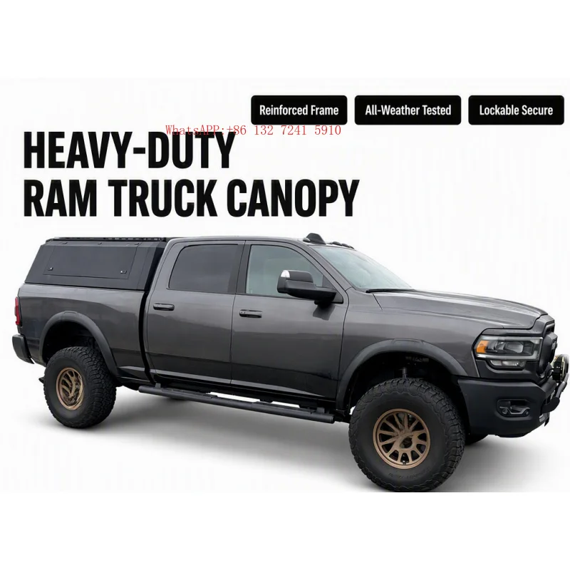 Custom 4X4 Waterproof Hardtop Truck Canopy Camper Shell Topper Cap for  Hux Tama  Rger F150