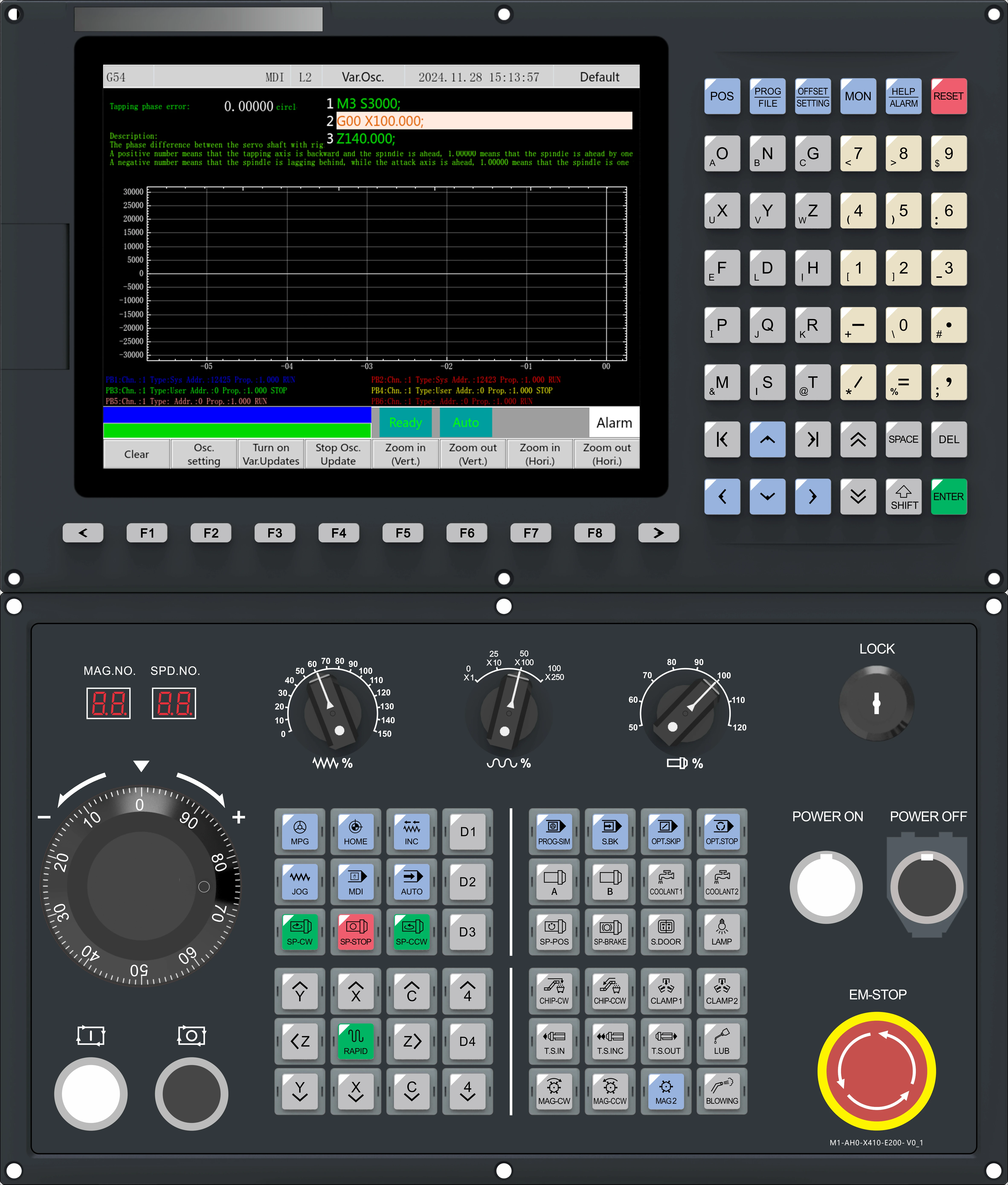 CNC Controller Absolute CNC Milling Machine Controller CNC Control Setup for Drilling and Turning Mastering