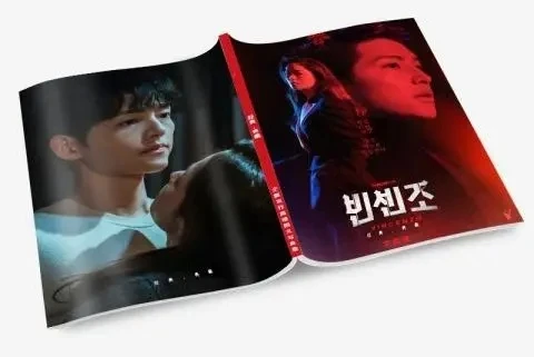 Vincenzo Joong-ki Song Jeon Yeo-bin Taecyeon Photobook Set With Poster Lomo Card Bookmark Photo Album Art Book Picturebook