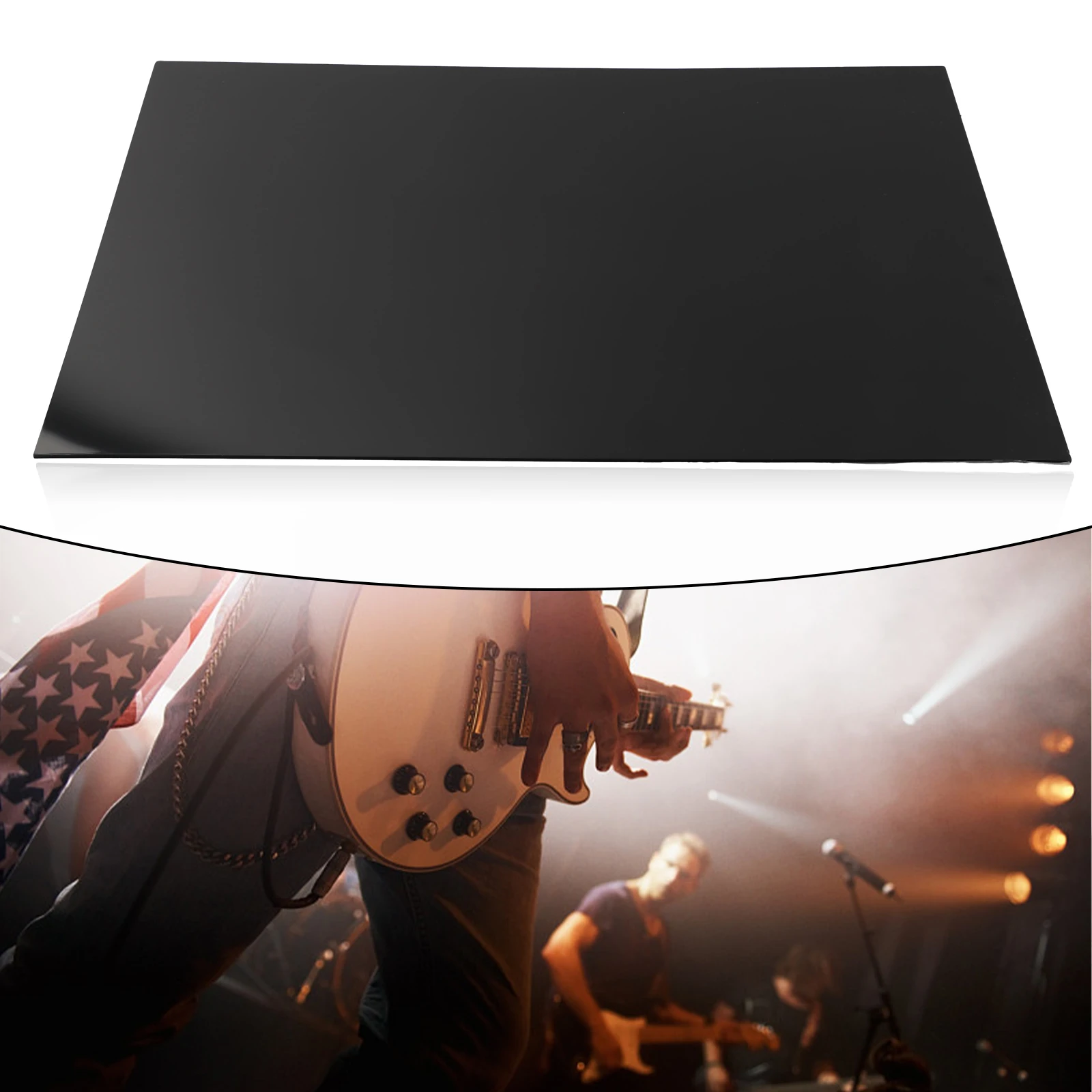 Hot Sale On Sale 2021 New Blank Many Colours 1 3 4 Ply 44 X 29cm Pickguard Sheet Scratchplate Material  Hot Sale