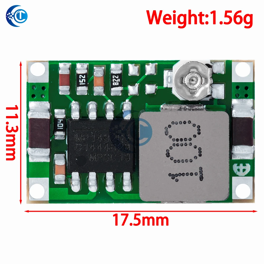 1/5/10PCS Mini360 DC-DC HM Buck Converter Step Down Power Supply Module 4.75-23V to 1-17V 340KHz Mini-360 Ultra-small+ 17x11x3.8