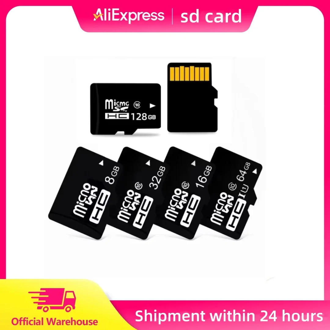 Memory Card High Speed C10 SD Card 128GB 64GB 32GB U3 A2 Flash Memory Card Micro Tarjeta SD For Phone