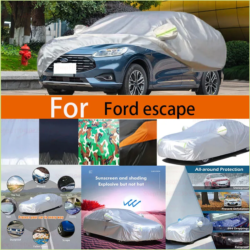 

All-season Outdoor Waterproof Full All Weather Windproof Heavy Duty Protection Compatible for Ford Escape