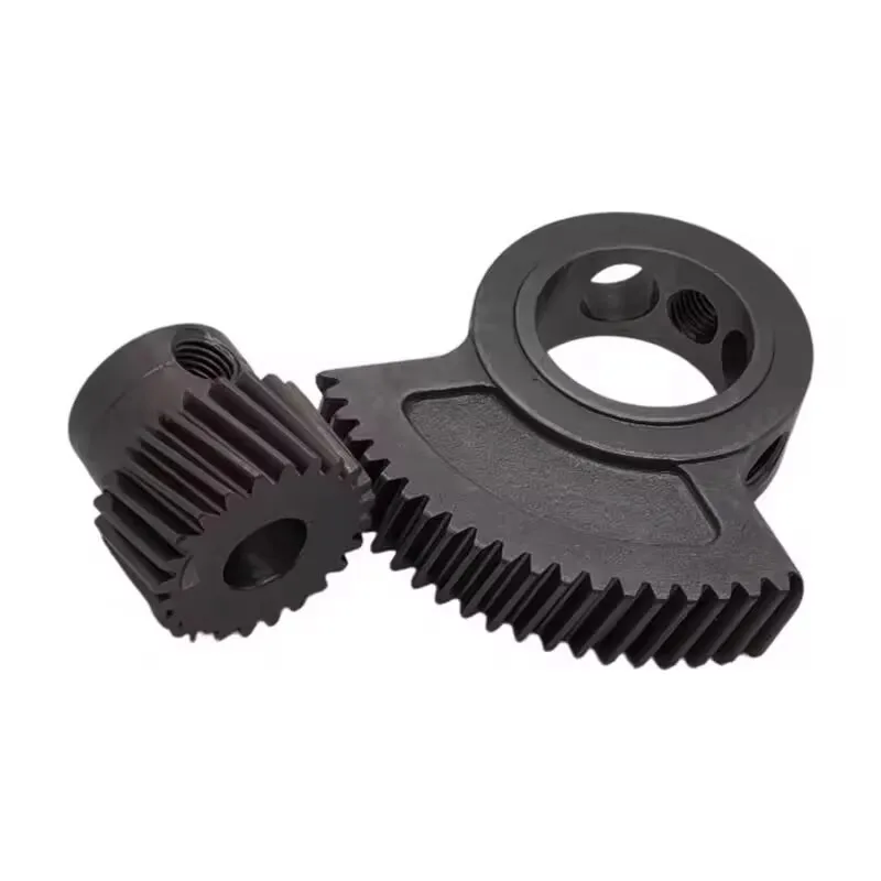 SB0717001 Oscillating Sector Gear & Cylindrical Lower Shaft Gear for 430F Bartacking Sewing Machine