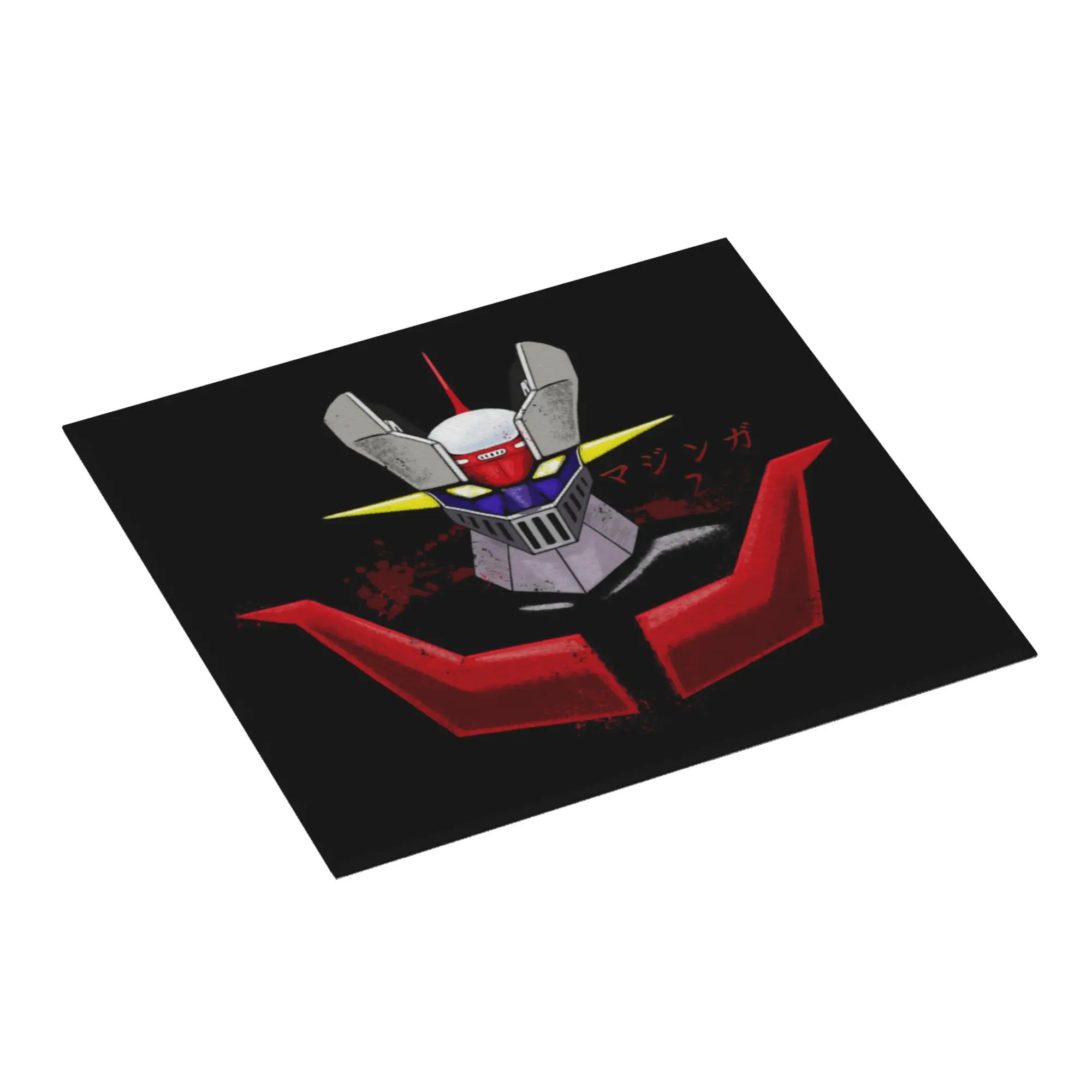 Drying Mat For Kitchen Ufo Robot Grendizer Goldrake Mazinger Z Barware Tableware Oil Proof Washable Kitchen Sink Drying Pad