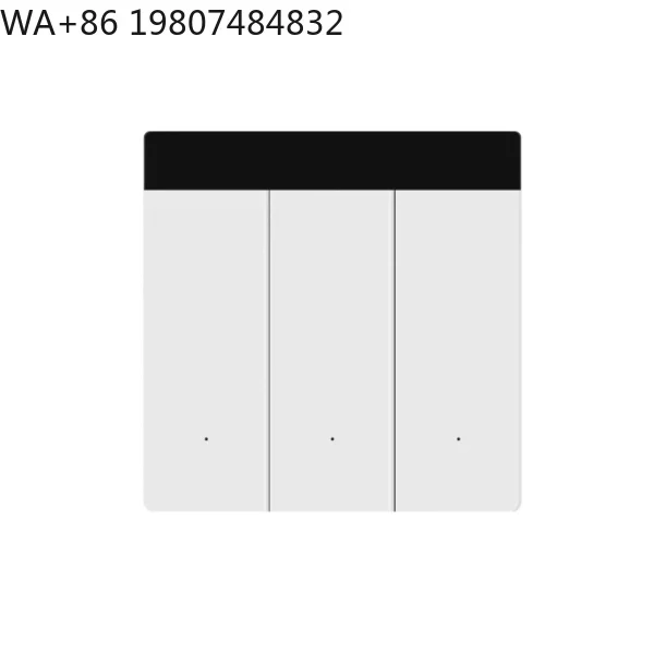 Matter Over WiFi DIY Name Push Button Switch Display Screen Homekit Google Home Smartthings Smart Control Panel