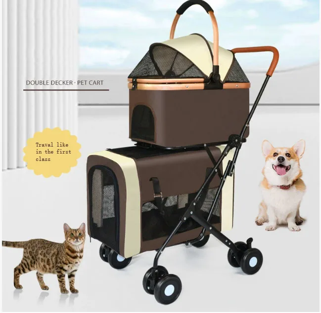chariot-leger-pliable-a-4-roues-pour-animaux-de-compagnie-abs-etanche-double-couche-grand-espace-de-rangement-pour-chiens-voyage-en-plein-air-pour-bebe