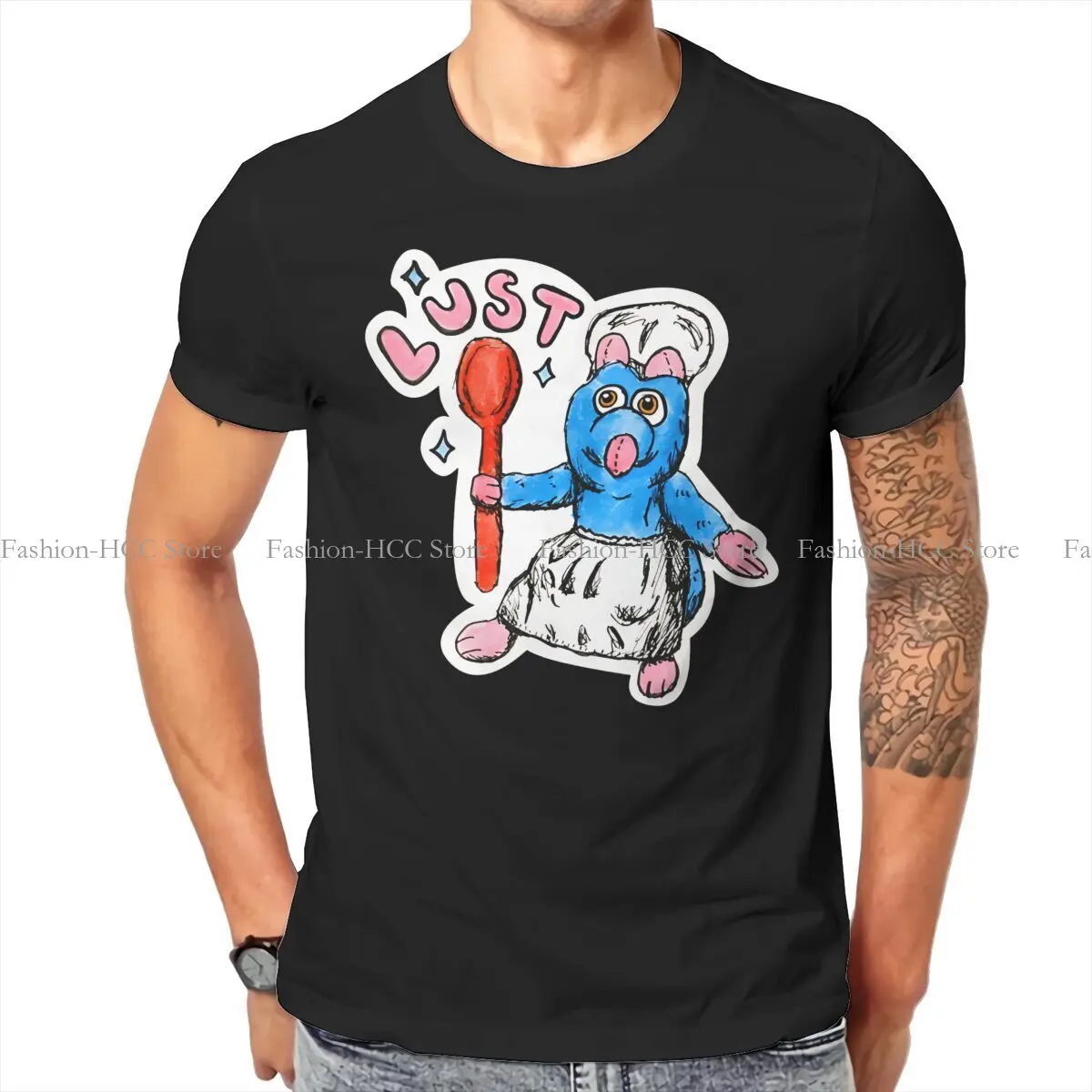 Ratatouilles Cartoon Man TShirt Lust Fashion T Shirt Original Streetwear New Trend