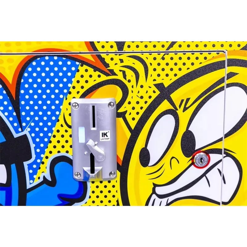 Coin Operated Capsule Redemption Kid Game Machine Gachapon Game Arcade Game Rush Ball Machine for Children