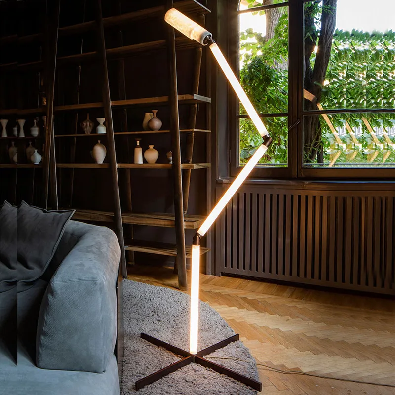 Custom Spanish Snowflake Onyx Marble Floor Lamp for Hotel Project Model Room Villa Living Room Export