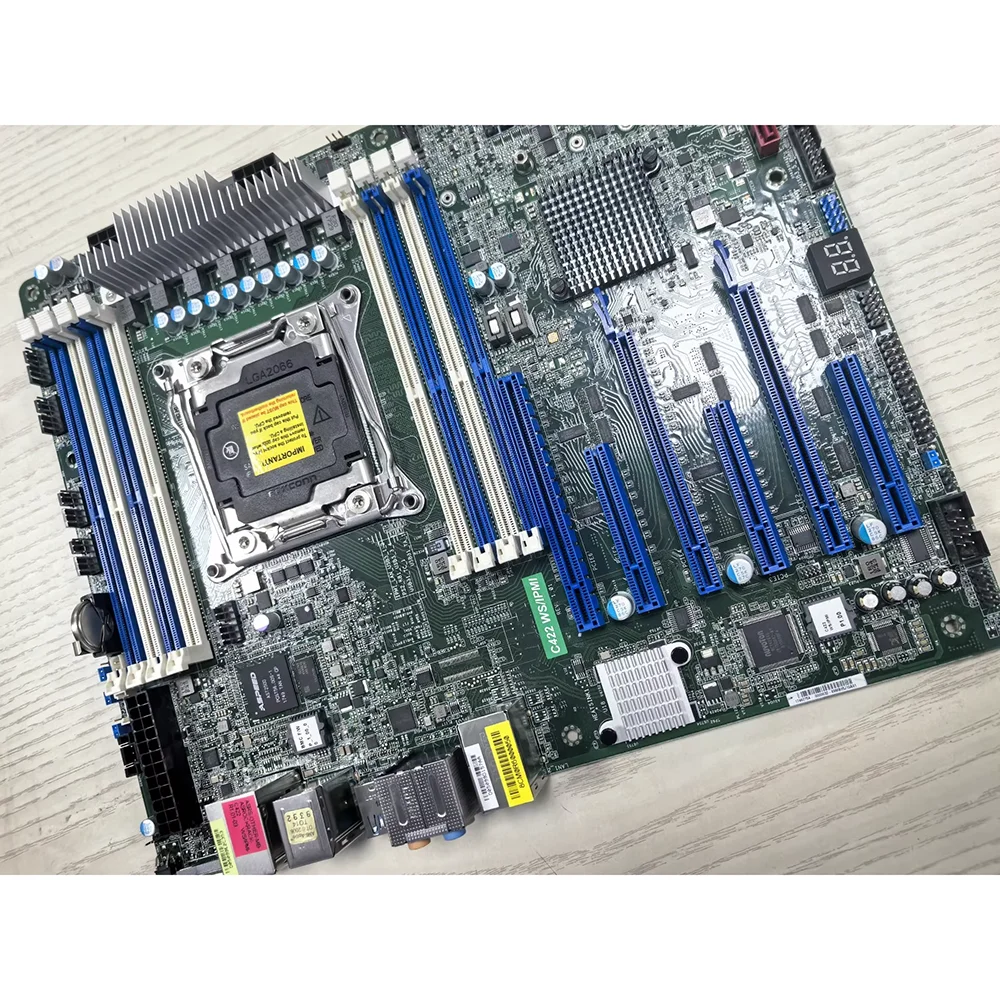 For ASRock Workstation Motherboard C422WS/IPMI LGA2066 DDR4
