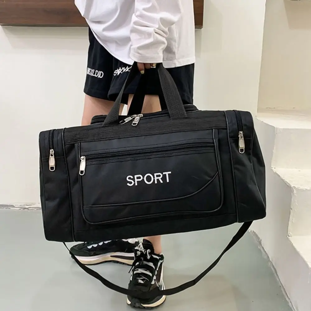 Multifunction 60 L Sports Gym Bag Nylon Large Capacity Duffel Bag Waterproof Luggage Bag Suitable for Travel