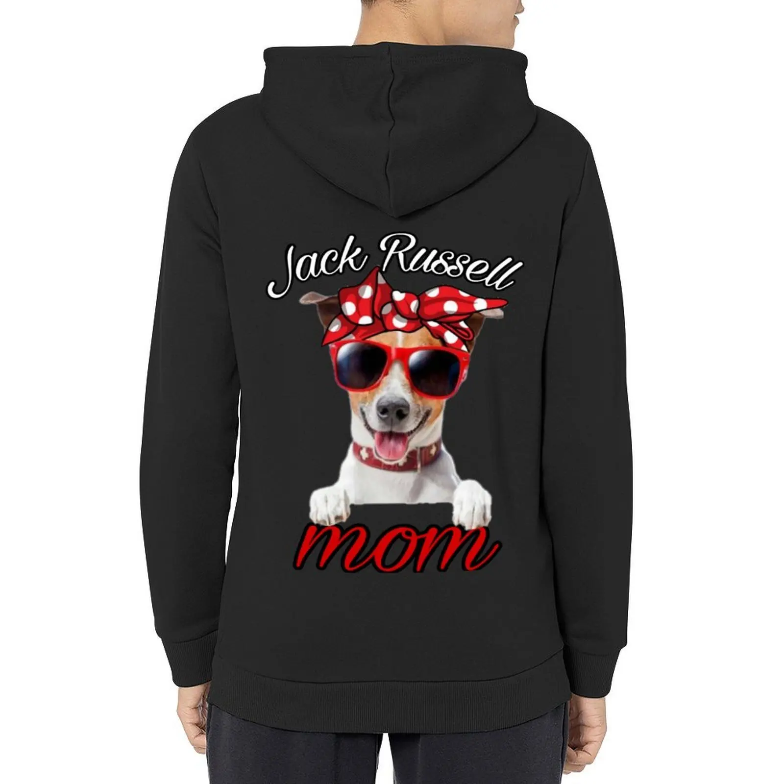 

Jack Russell mom Hoodie mens clothes men clothes blouse men wear hoodie