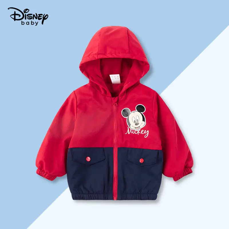 Cartoon cute Mickey Donald duck series jacket Disney children's autumn and winter warm and thickened new baseball uniform top