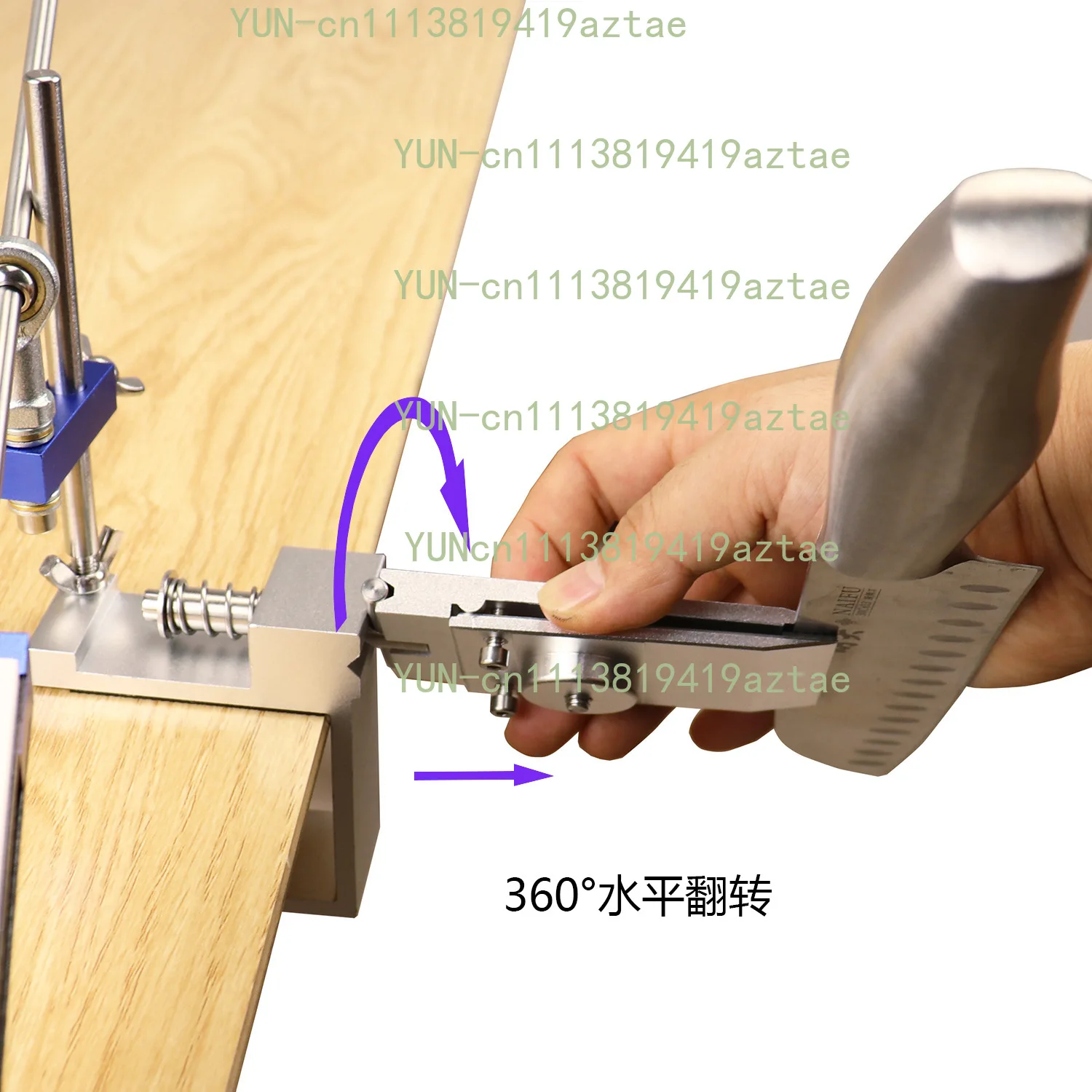 Fixed Angle Professional Knife Sharpening Tool, Turning Horizontally, Quickly Clamping The Knife Sharpener