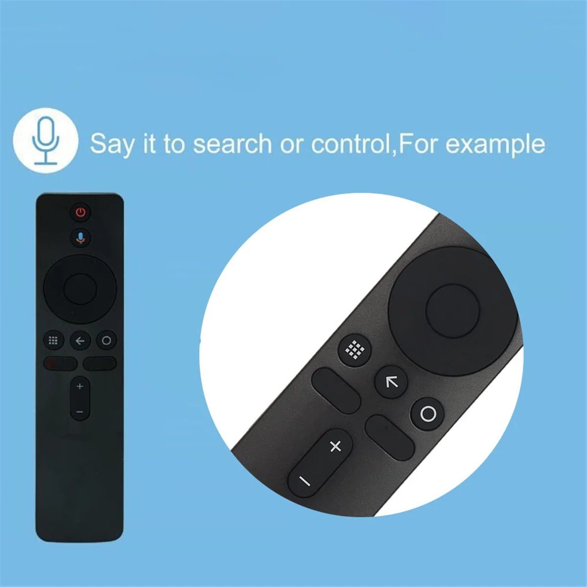 Télécommande vocale de remplacement pour Xiaomi Mi Box S XMRM-006