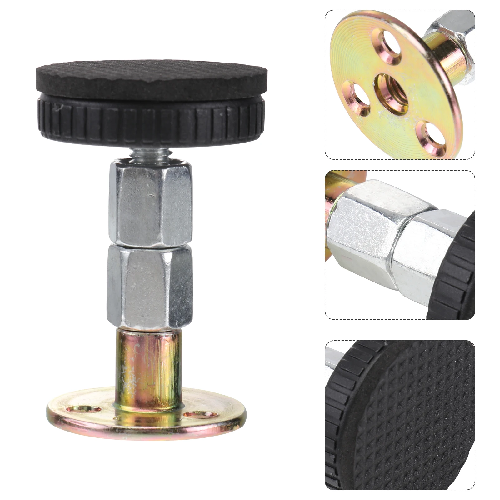 

4pcs Bedside Fixator Stainless Steel Anti-shake Stabilizer Furniture Anchors Threaded Tools Bed Frame Fasteners