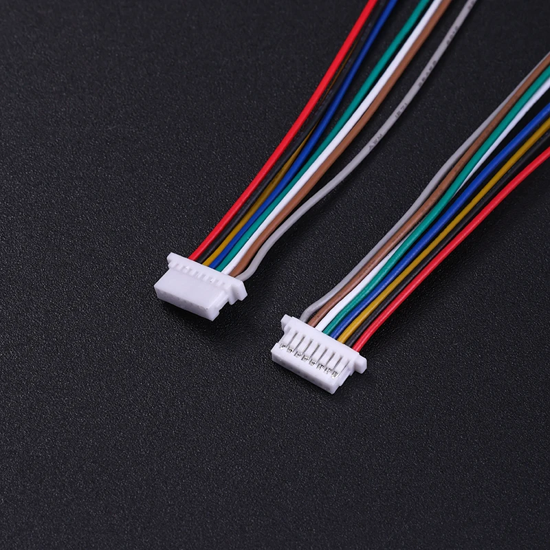 10 Stück JST SH 1,0mm Steckverbindungs-Set mit Buchsensteckern und Kabeln, 2-8-polig, 10CM 28AWG für Elektronik – Detail 2