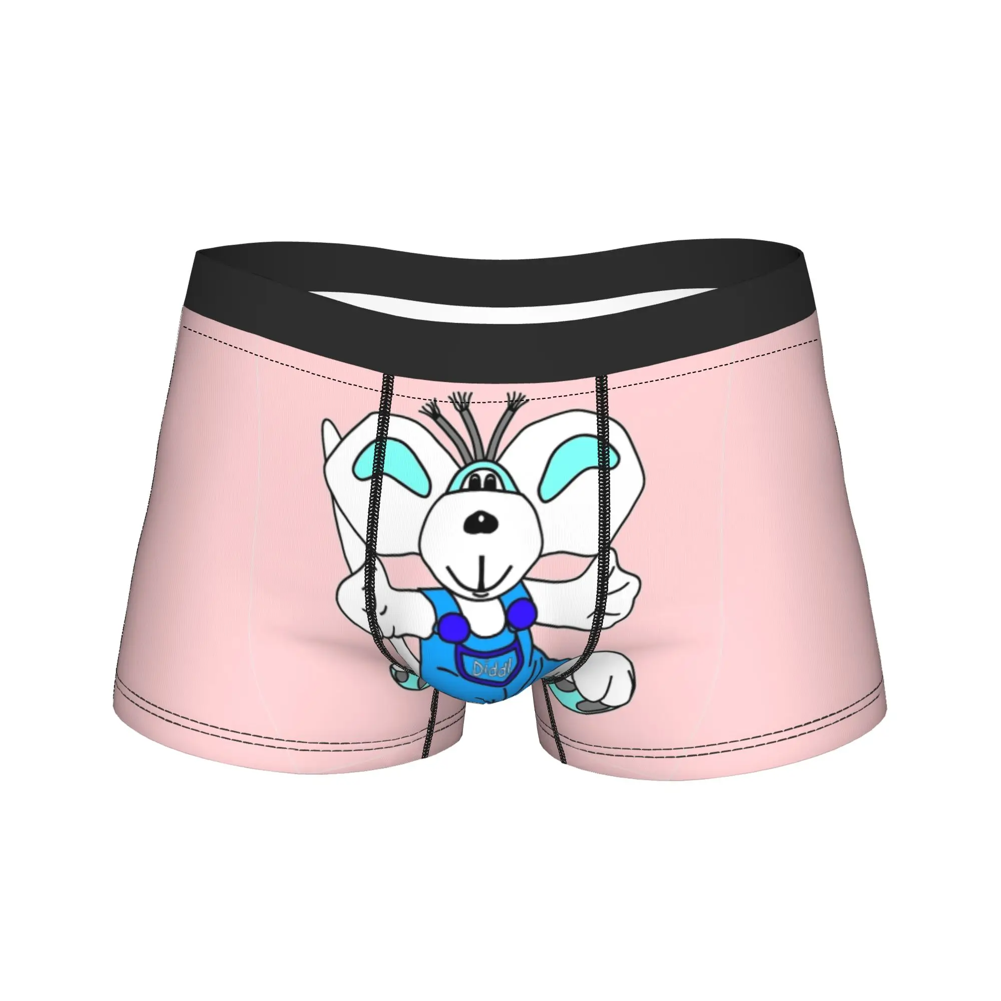 

Мужские трусы-шорты Diddl Blue: комфортные, с 3D-мешочком, больших размеров