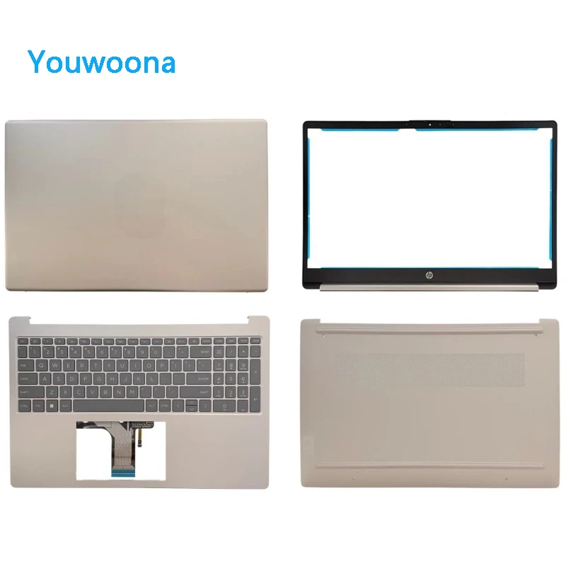 NEW ORIGINAL Laptop Top Case/LCD Back Cover Bottom Case Front Frame for HP 15-FC 15-FD 250 G10 TPN-Q286 Q287 N36752 N36753 N3675