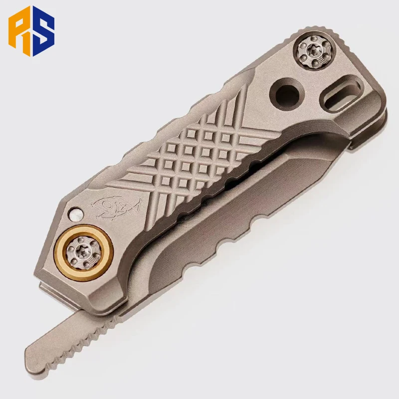 Moyeworks RUISHA 2.0 Folding Crowbar Multi-functional Defensive Titanium Alloy Mechanical And Tactical Equipment Tools