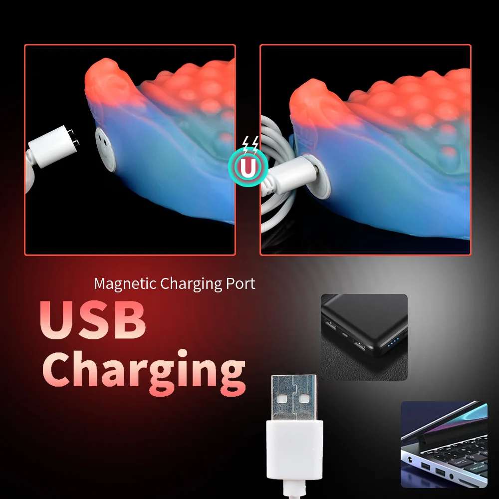 YOCY 2409 리퀴드 실리콘 판타지 아이즈 섹스 그라인더 전희용 10가지 모드 진동기 섹스 토이 커플용 자위기구 마사지기