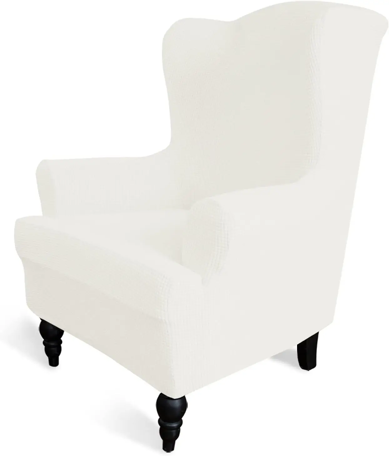 

Эластичный чехол для кресла-реклайнера, с эластичным низом, из спандекса, жаккард с мелким узором в кремовых тонах