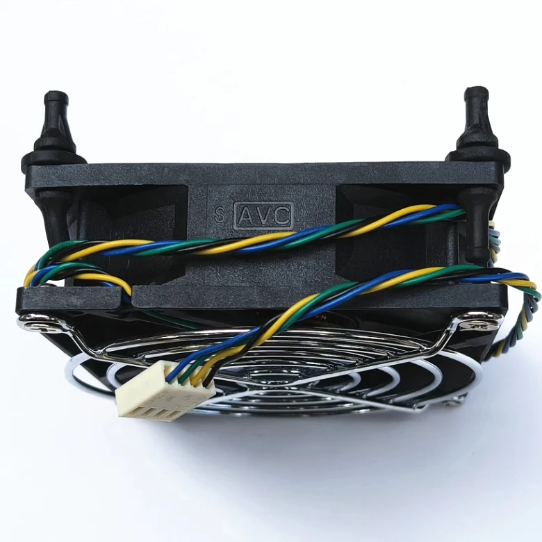 Sasis kipas pendingin bantalan bola 4 kawat, kipas pendingin 12V 0,70 A 8025 8CM