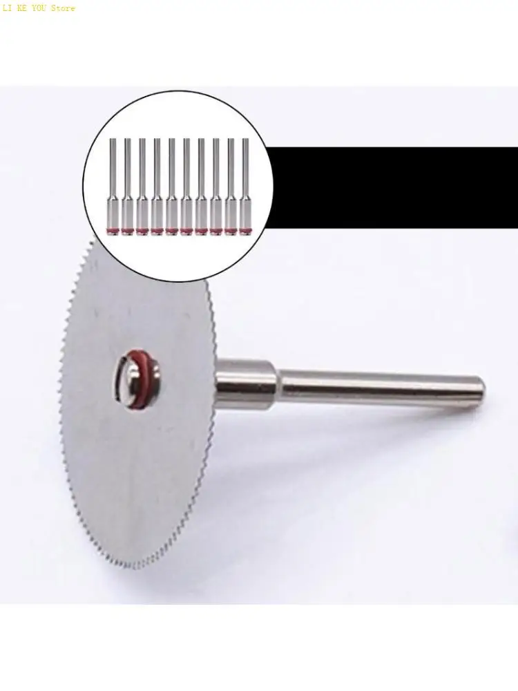 

W3JE 10 шт. 2,35 мм держатель отрезного колеса с хвостовиком оправки для вращающегося инструмента