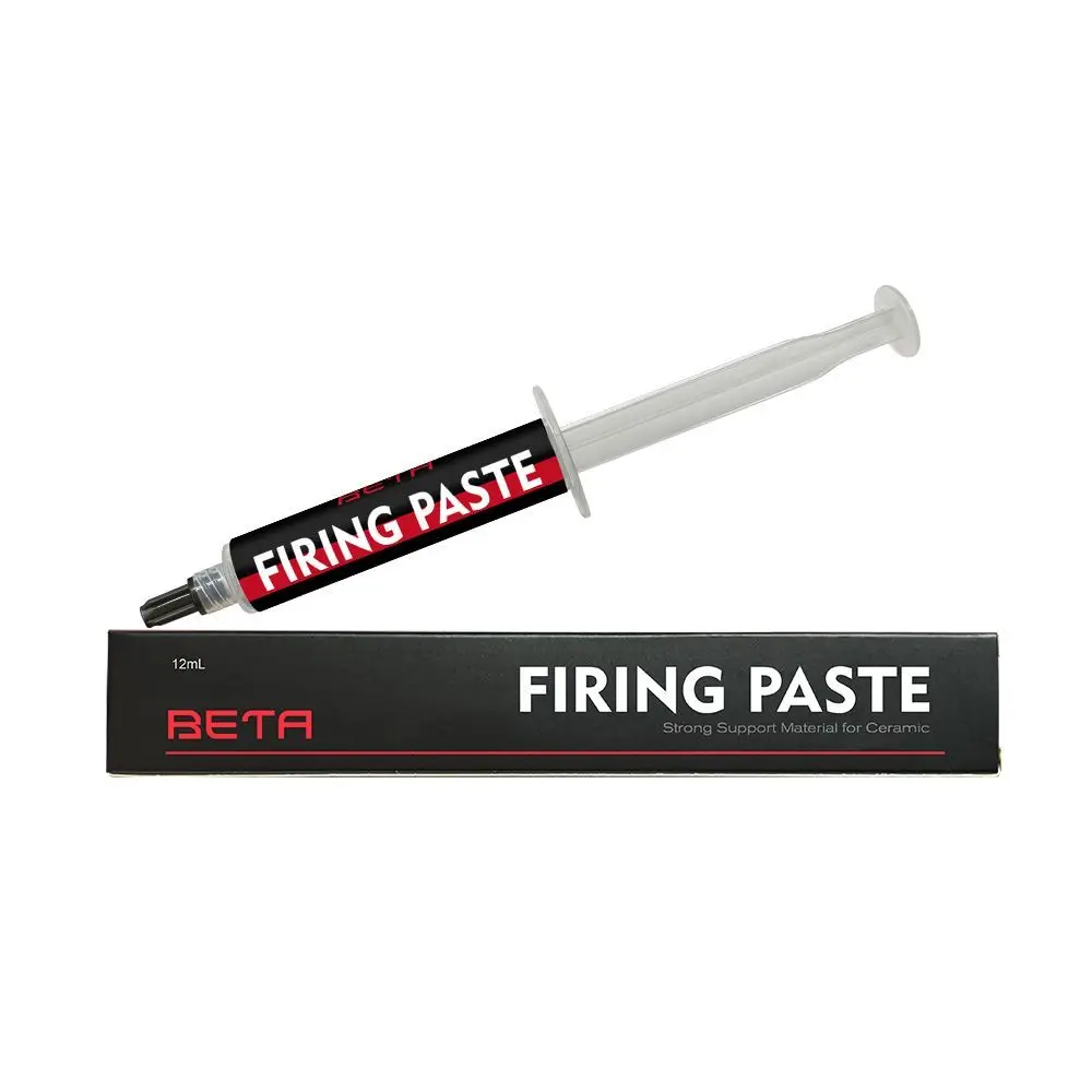 Dental BETA Firing Paste Dental Implant Veneer Fixation Adhesive Crown Bridge 12ml Adhesive Dental Laboratory Resin Material