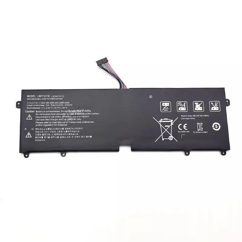 New 7.7V 4495mAh LBP7221E LBG722VH Replacement Laptop Battery For LG Gram 13Z940 14Z960 15Z970 14Z950 15Z975 15Z960