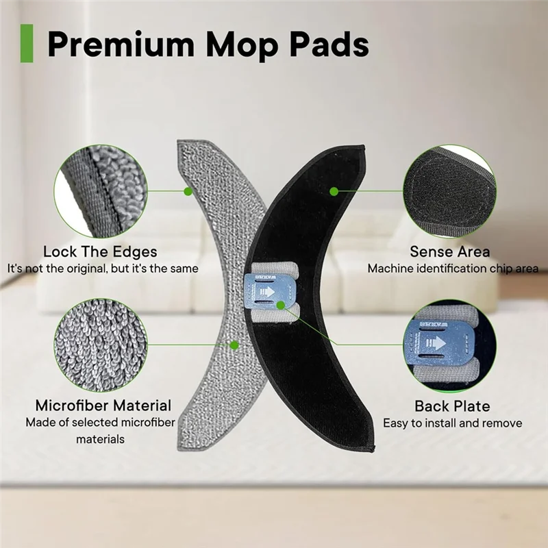 

DHIPP-набор аксессуаров для Irobot Roomba Combo 10 Max, Combo J9 + Combo J7 +/Plus, сумки для швабры с фильтром и щеткой
