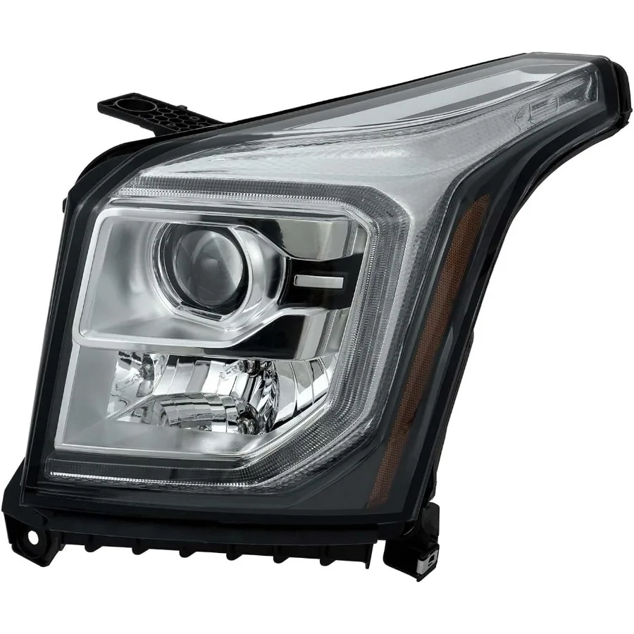 ل 20152020 جي إم سي يوكون يوكون XL مجموعة مصابيح أمامية HID كشافات سائق الجانب الأيسر استبدال مع سطوع محسن و Durab #2