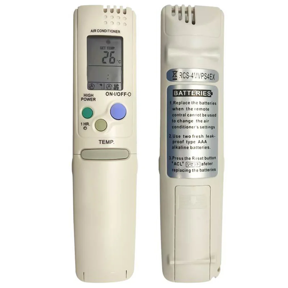 A/C Air Conditioner Remote Control For Sanyo RCS-4MVPS4EX XMHS1272 XMS0972 09KS71-KS0971 09KLS71 Replacement Controller