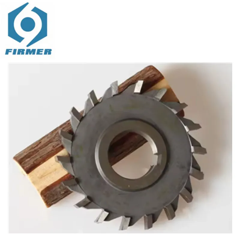 Diameter 80mm HSS High Speed Steel Three Sided Indexable Disc Saw Milling Cutter Thickness 4-22mm Face Milling Cutter