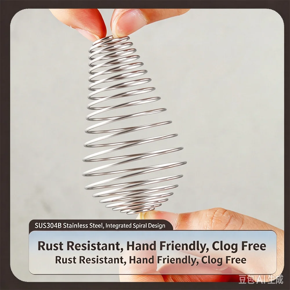 4PCS  Washbasin Bathroom Sink Strainer Filter 304 Stainless Steel  Conical Compression Spring