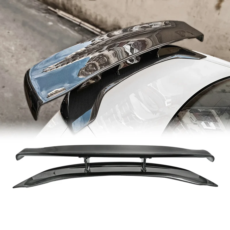 

Для R35 GTR VRS Style Hyper Narrow GT Wing (используйте OEM стоп-сигналы) аэродинамическое крыло из углеродного волокна