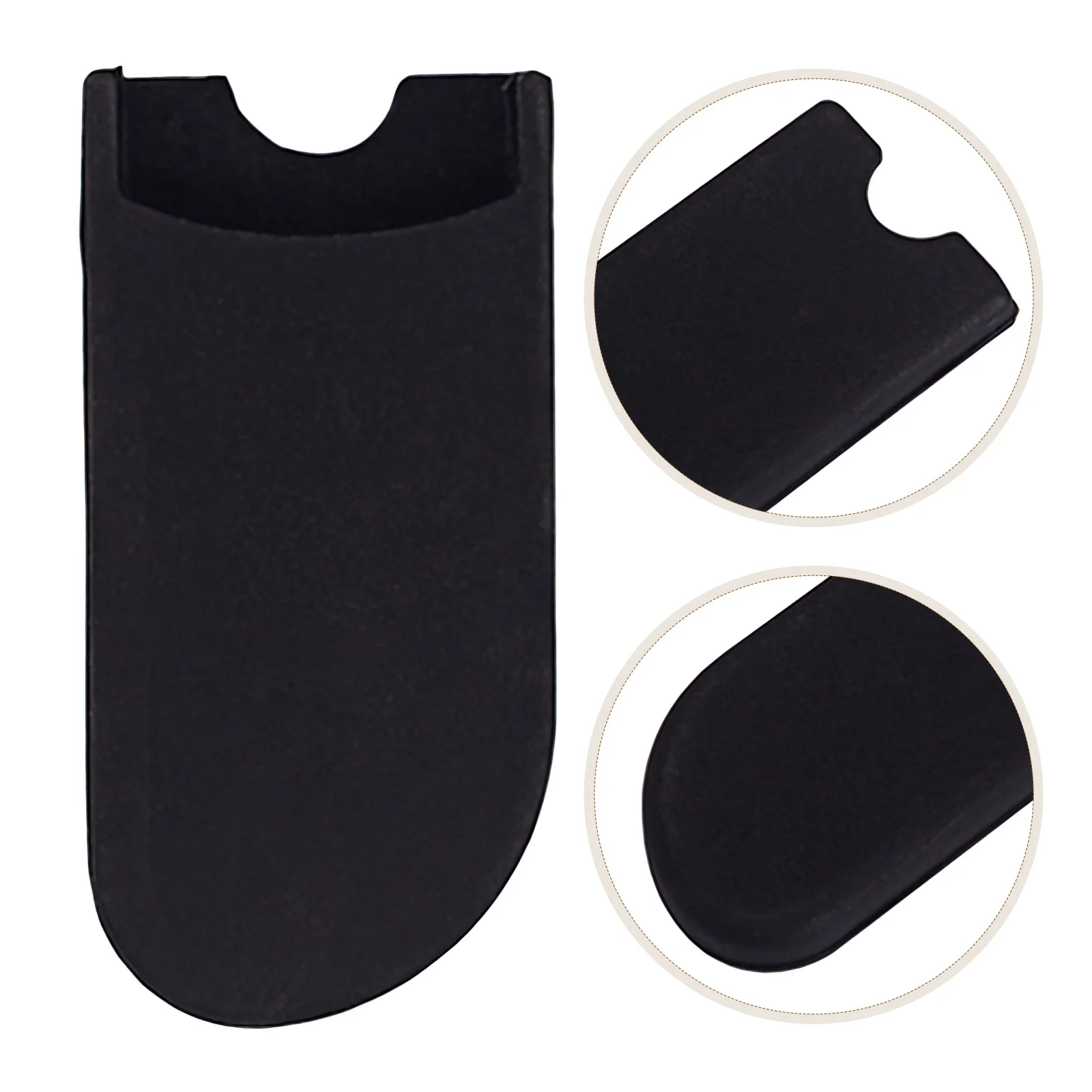 

Saxophone Thumb Rest Black Comfortable Finger Support Durable Simple Playing Support Saxophone Accessory Finger Rest