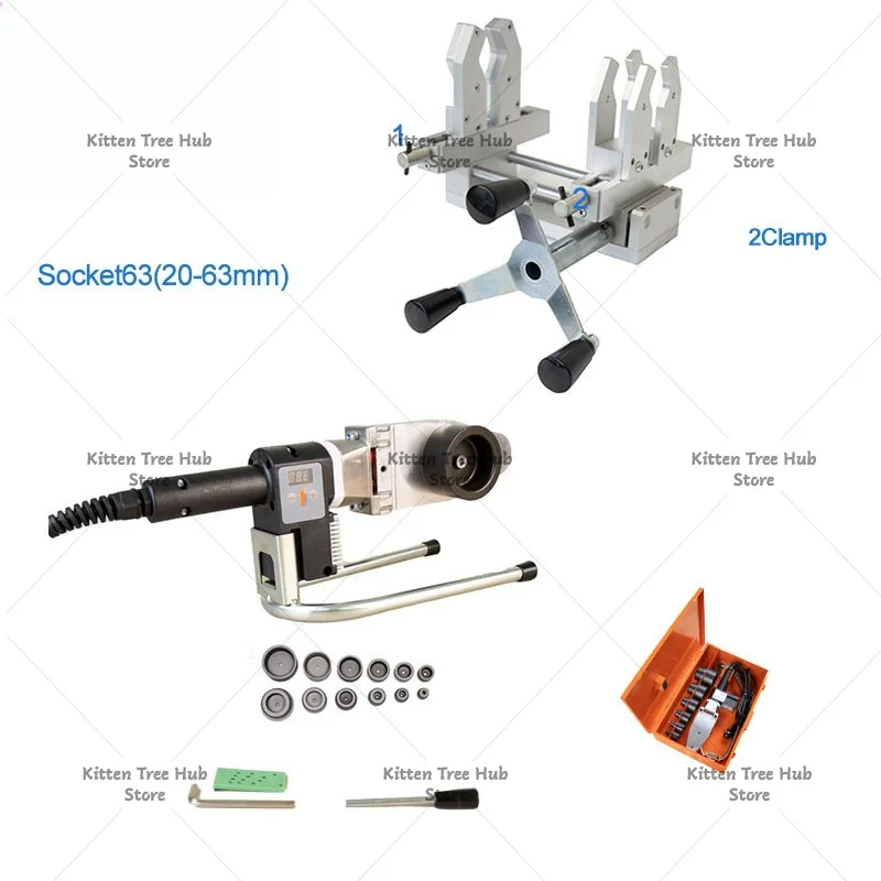 Professional PPR Hot Melt Welding Machine Constant Temperature Portable Pipe Socket Fusion Device