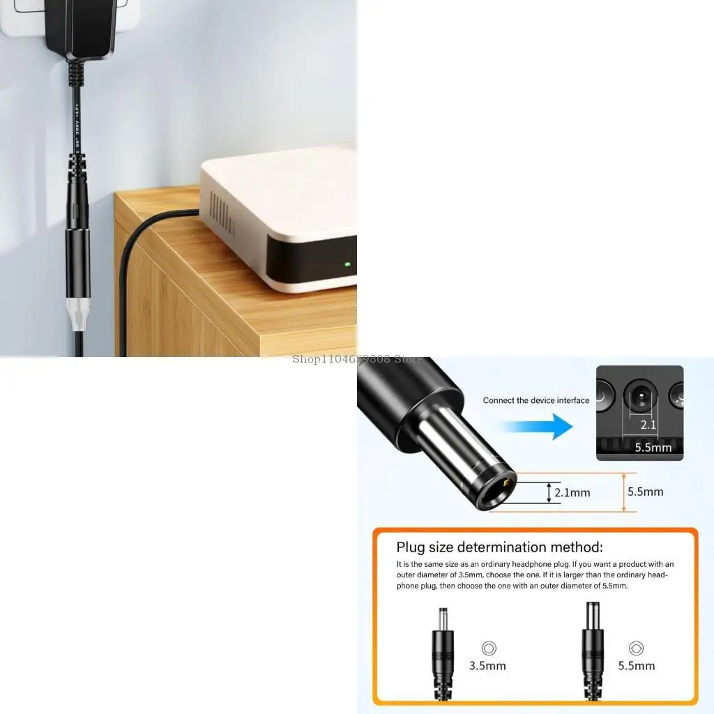 

5.5x2.1mm Router Rebooter WiFi Reset Router Timing Module Timing Automatic Power Reset Control Line